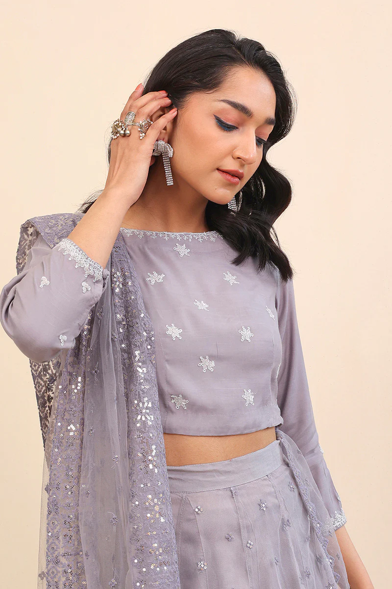 Pan Banaras Lehnga Set - Image 2