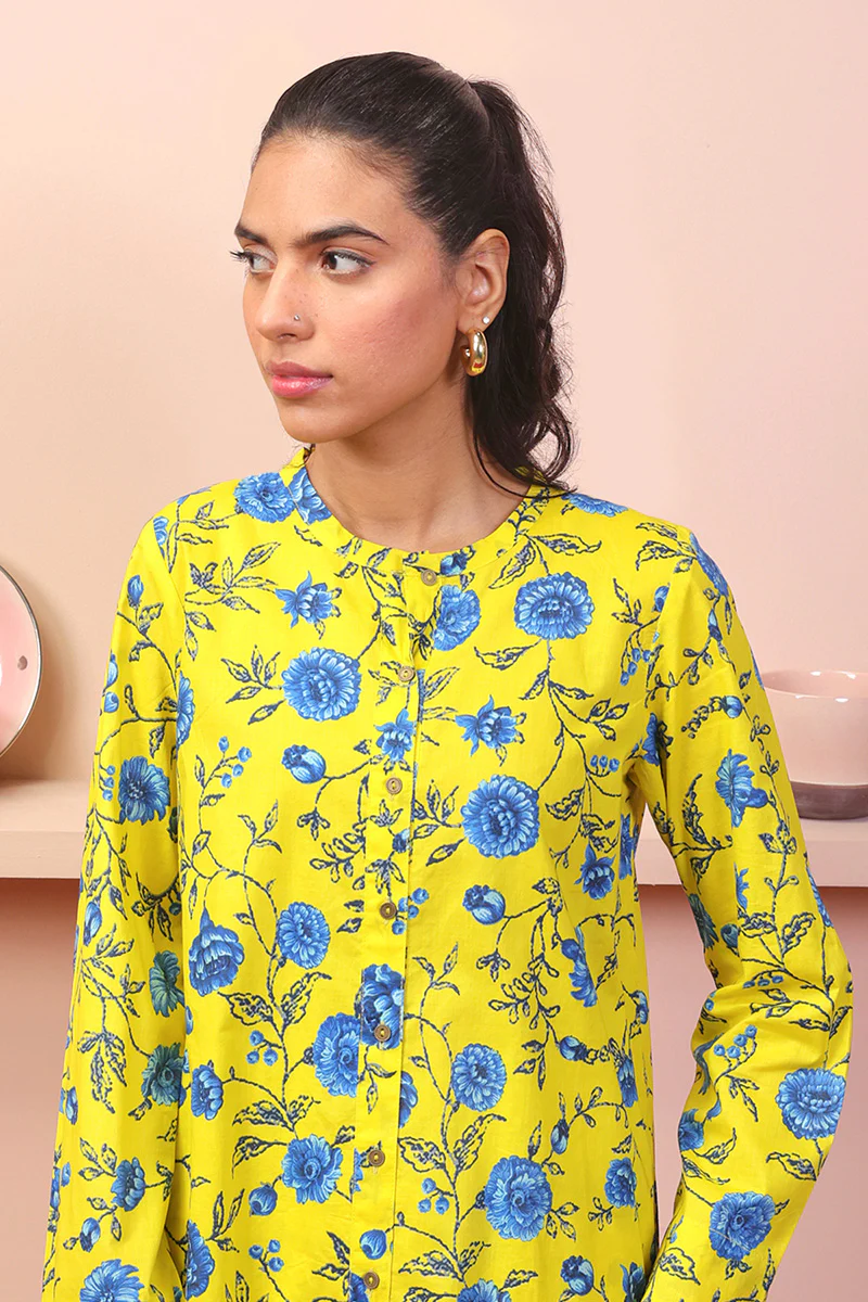 Marigold Printed Set - Image 2