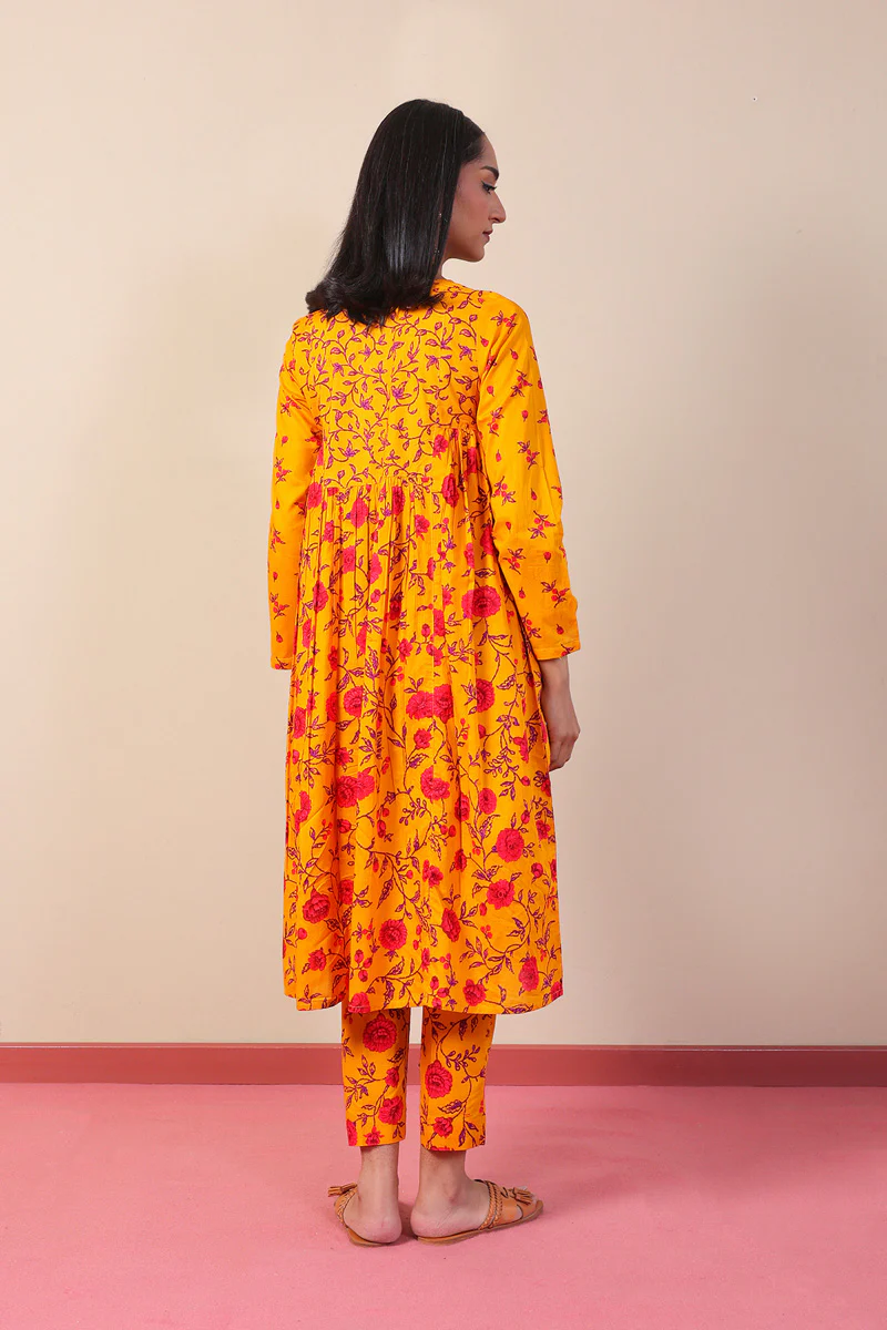 Marigold Matching Set Flared 2-Piece Set - Image 4