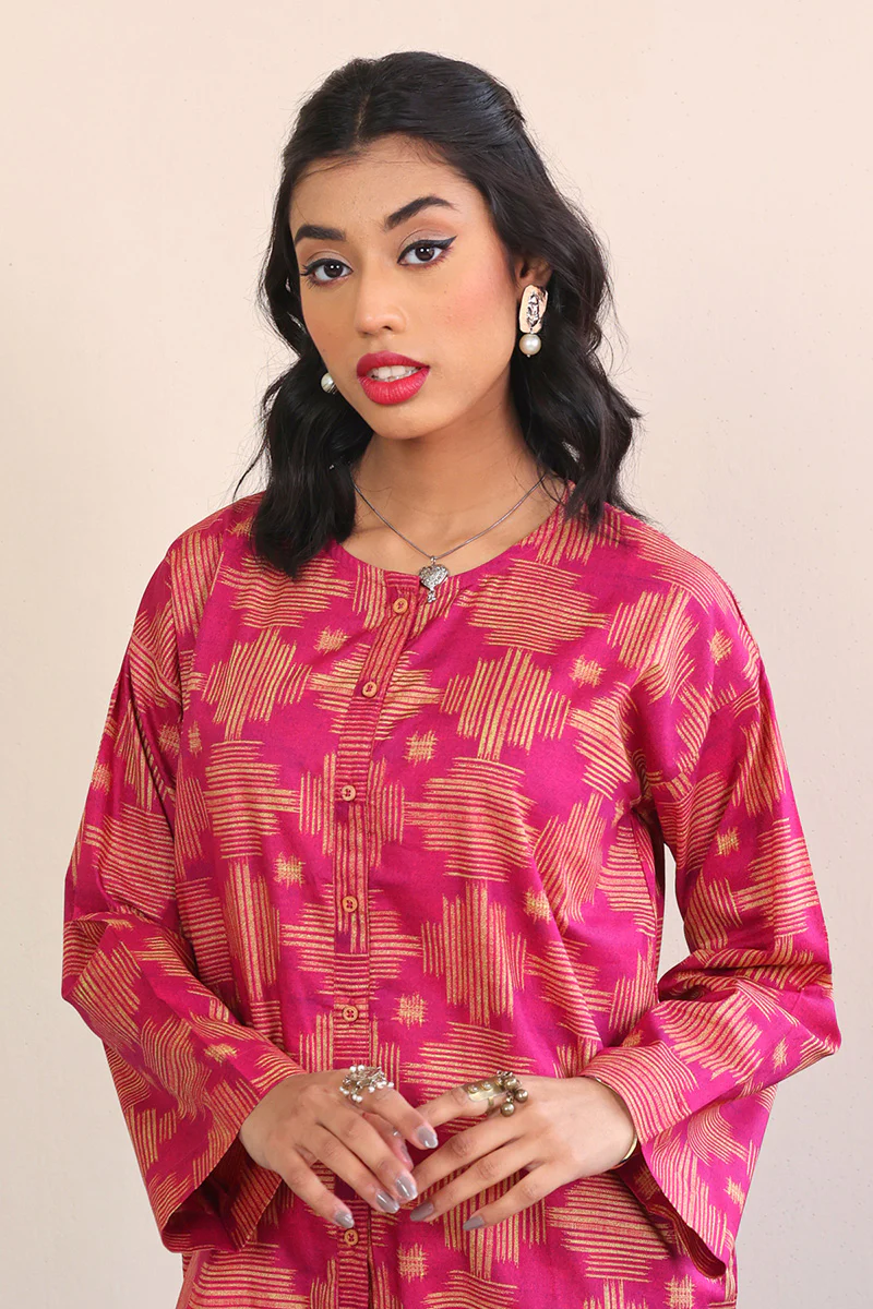 Ikat Kurta - Image 2
