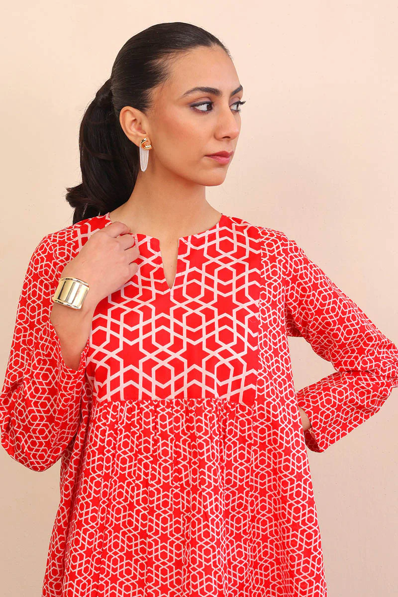 Geometric Peplum - Image 2