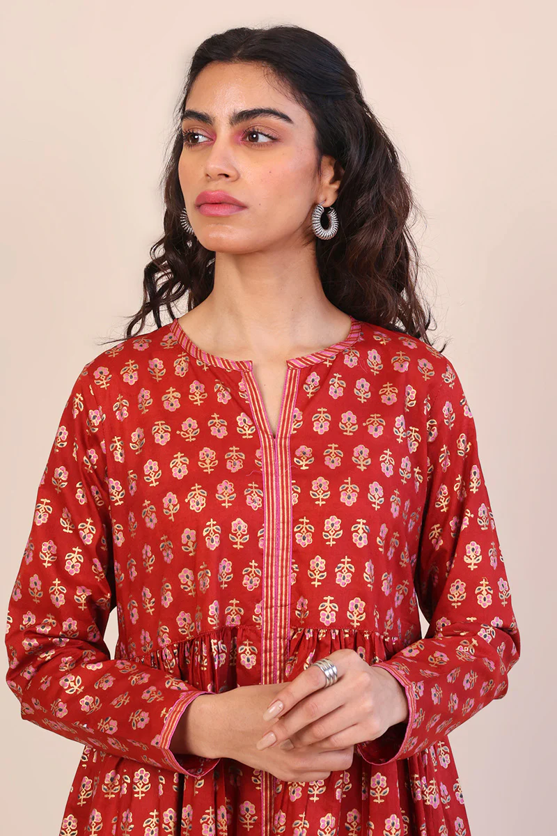 Sunehri Screen Printed - Image 2