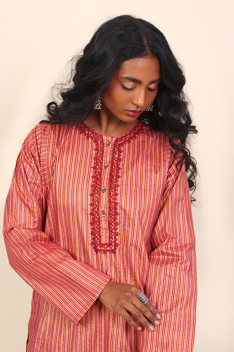 Sunehri Dori Embroidered Suit - Image 2
