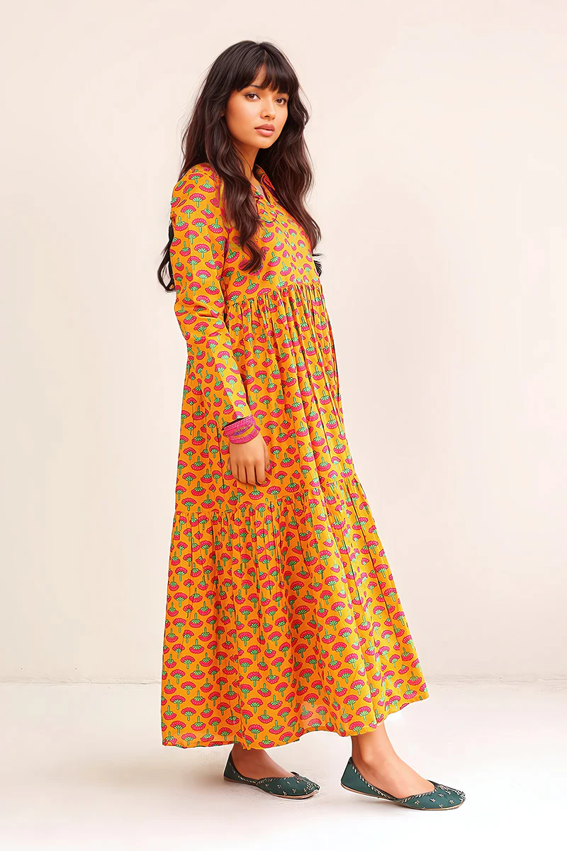 Kapaas Marigold Dress - Image 3