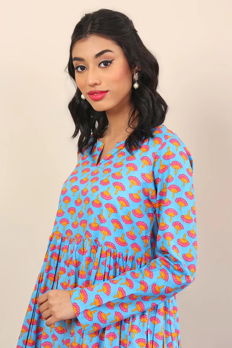 Kapaas Printed Tiered Dress - Image 2