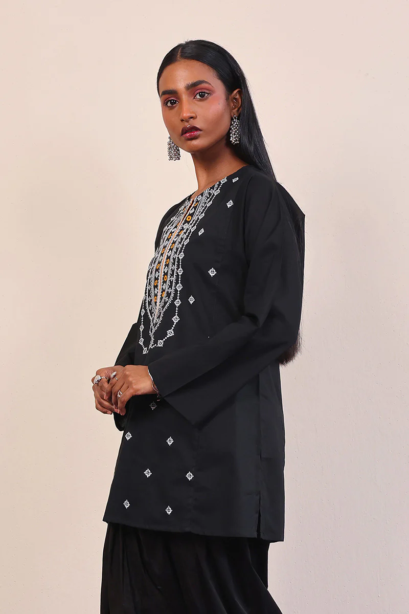 Gul Meena Geometric Kurti - Image 3