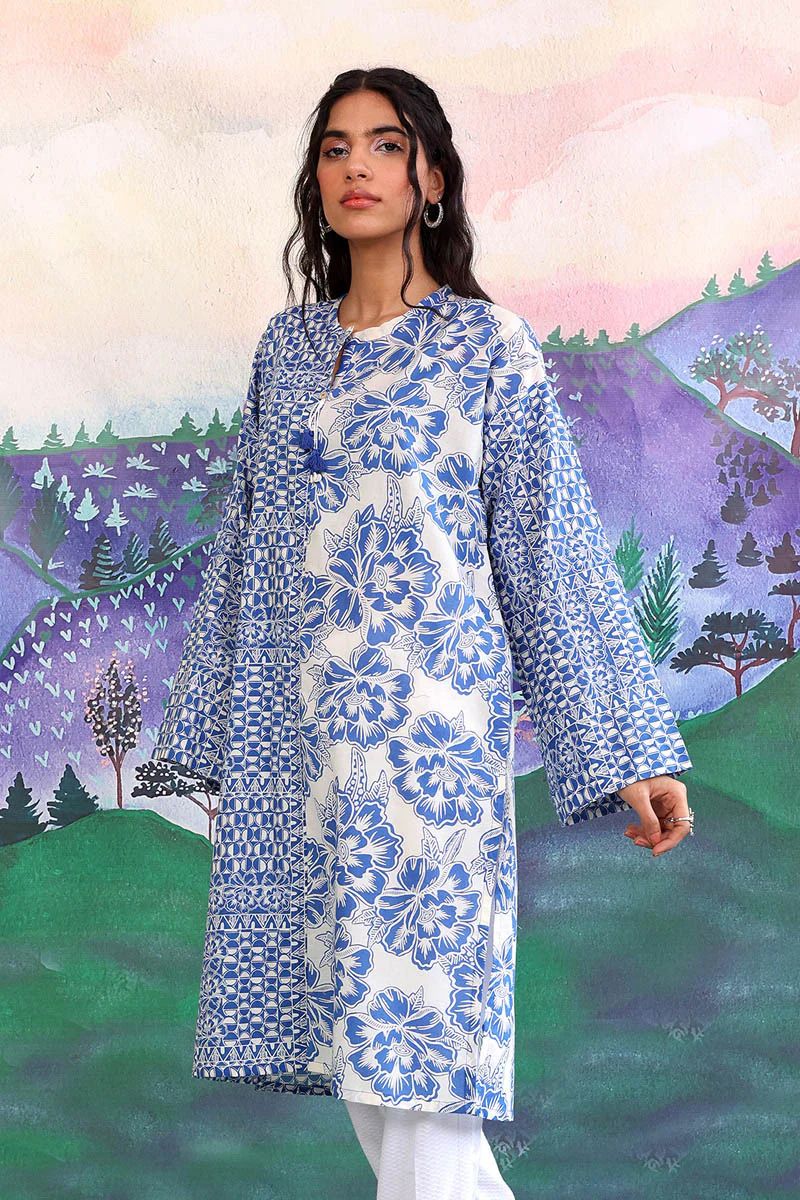 Linocut Boxy Kurta - Image 3