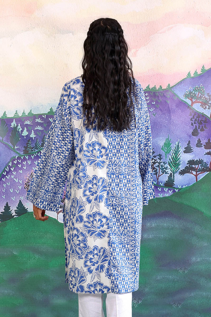 Linocut Boxy Kurta - Image 4