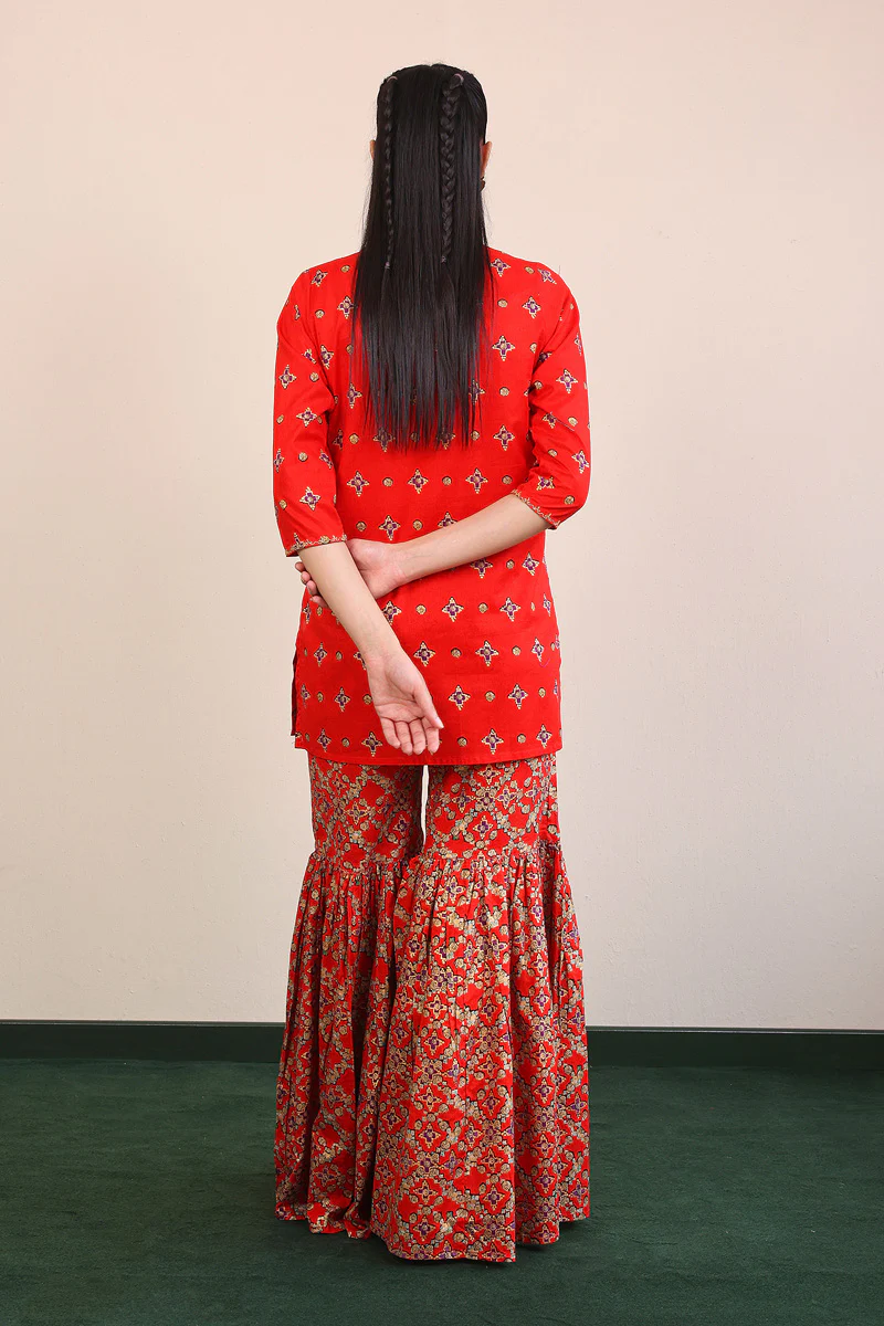 Zarnigar Gharara 2-Piece - Image 4