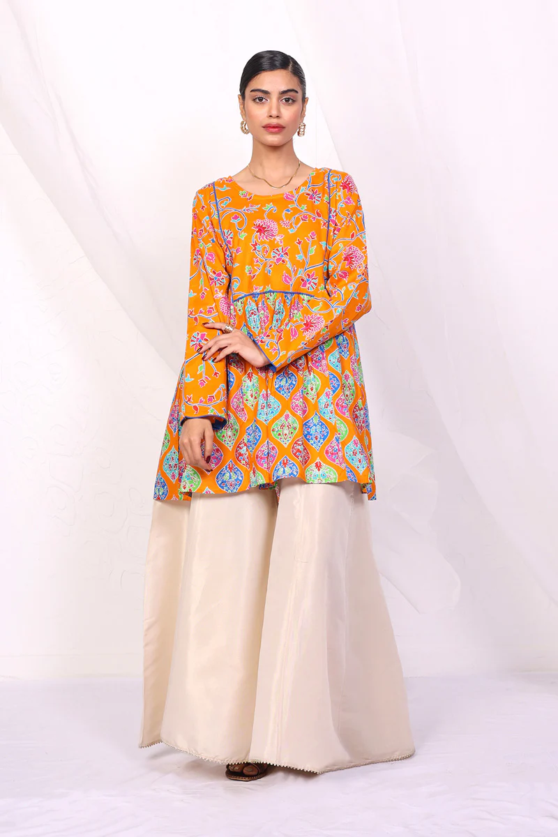 Kani Print blocked Top - Image 3