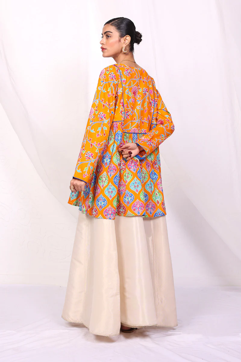 Kani Print blocked Top - Image 4