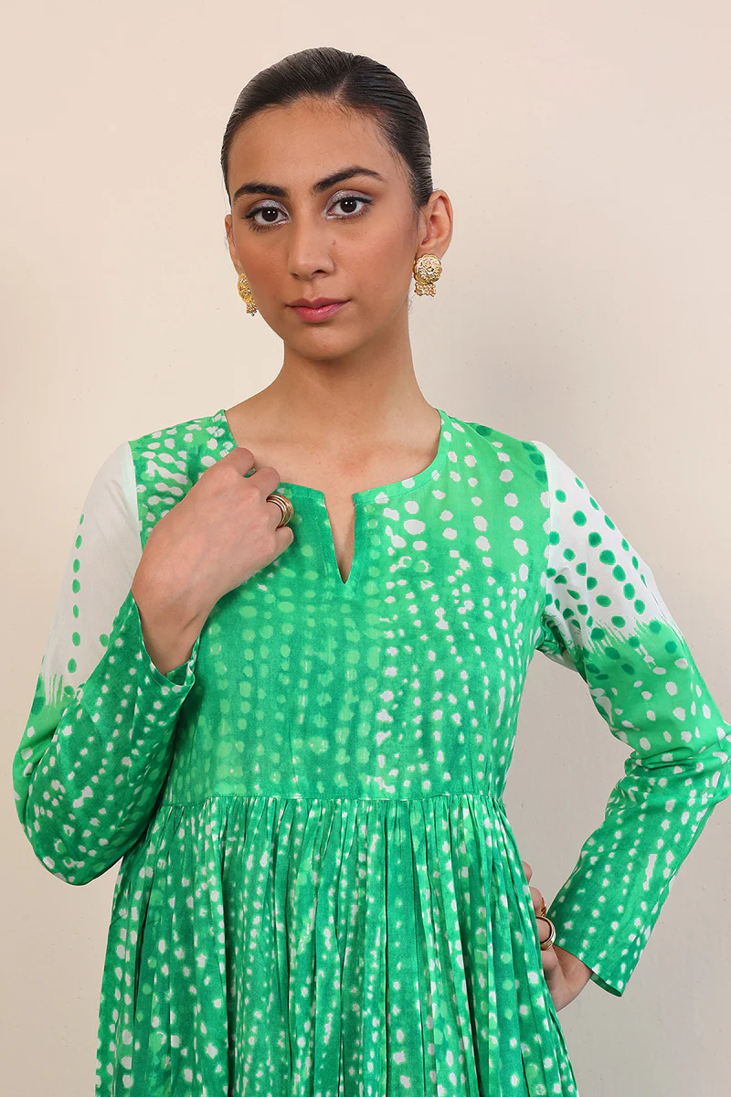 Slash Tiered Dress - Image 2