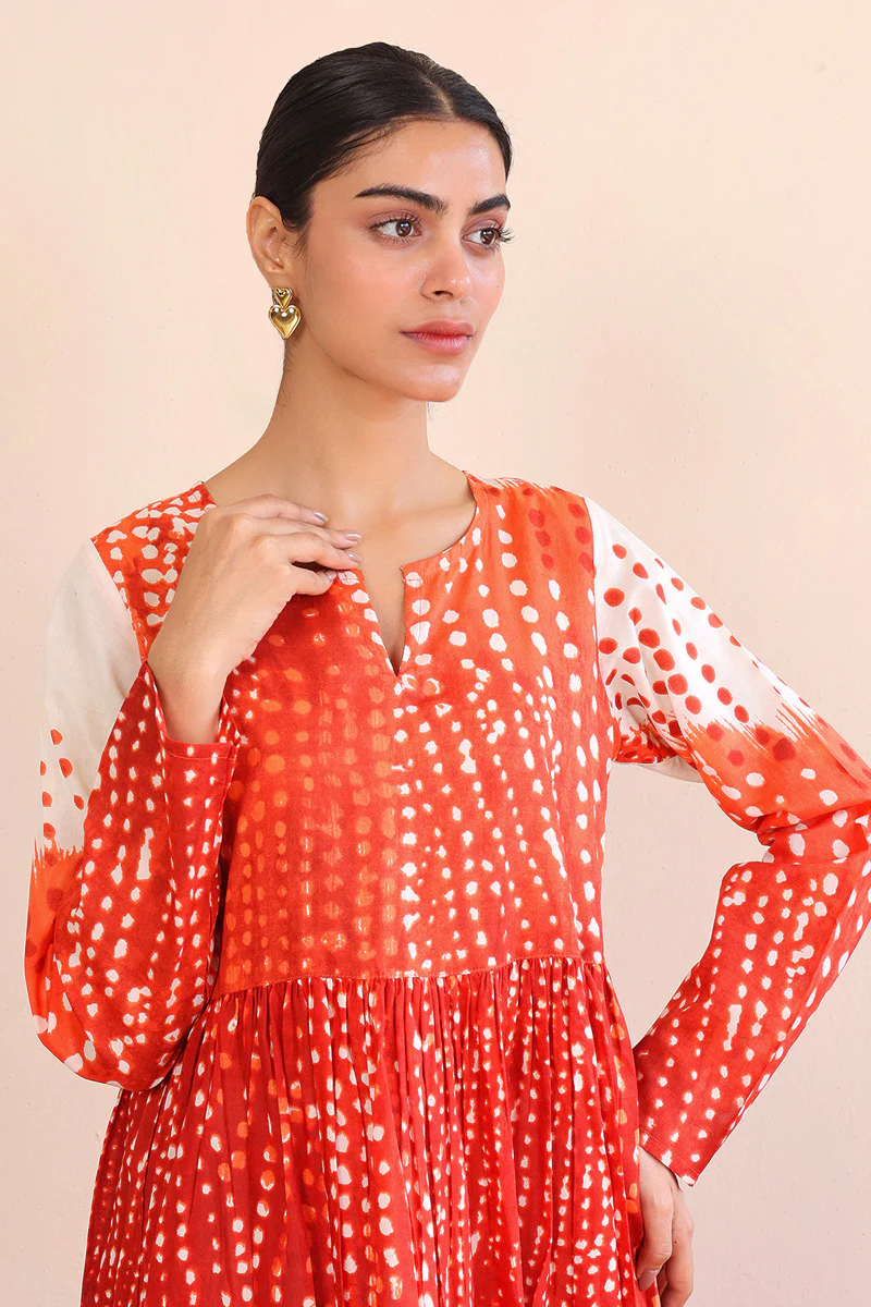 Slash Teired Dress - Image 2