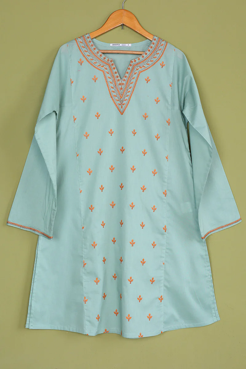 Gul Meena Embroidered Kurta - Image 5