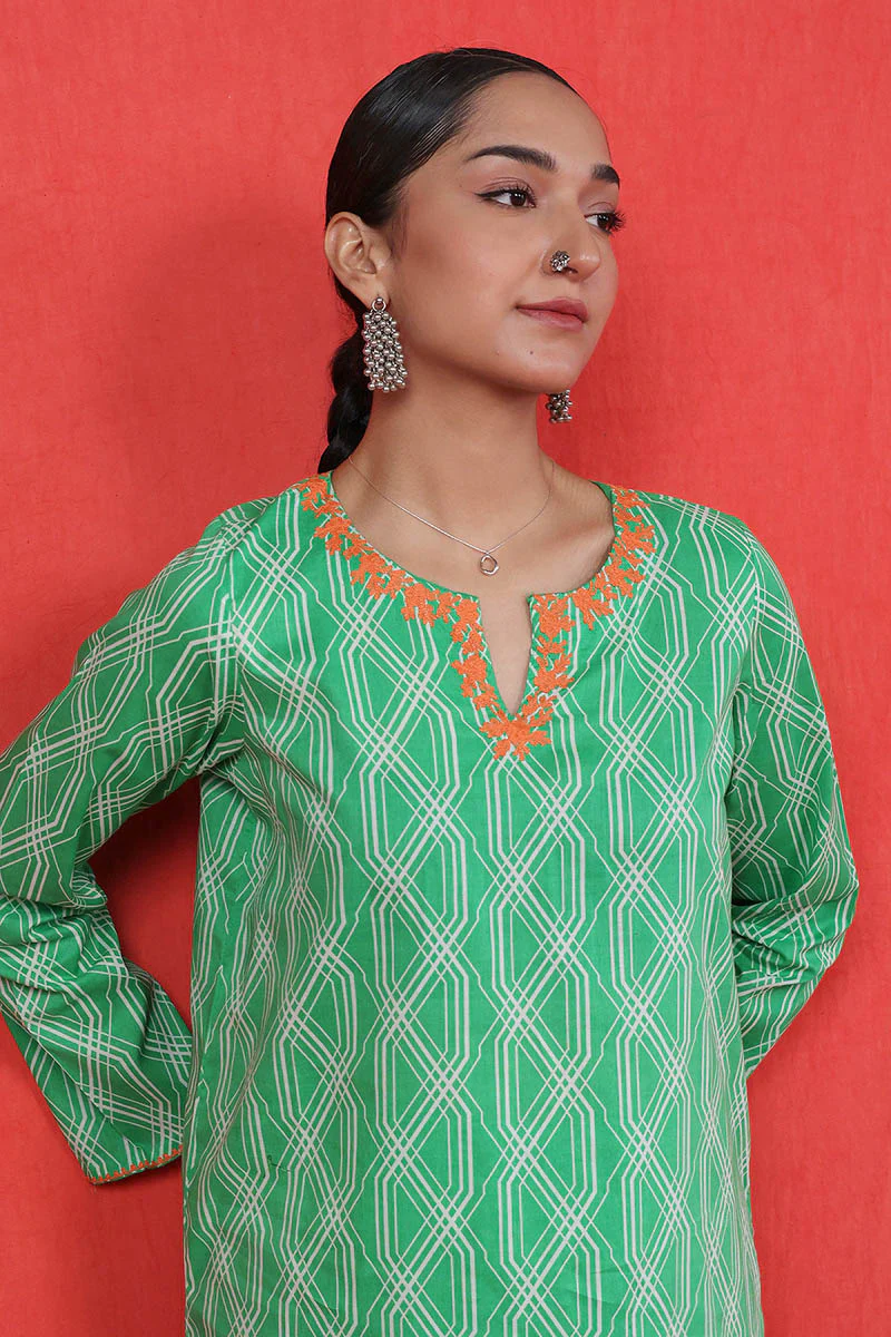 Embroidered Lakeer Set - Image 6