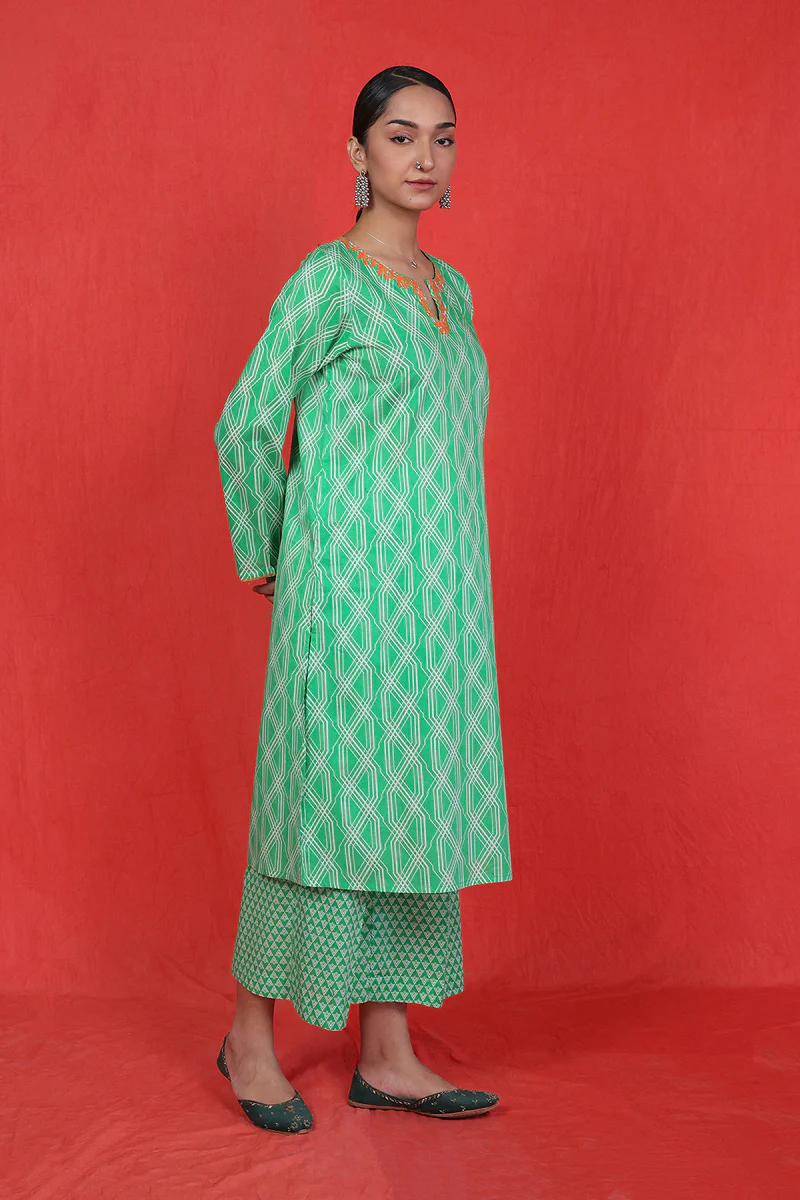 Embroidered Lakeer Set - Image 7