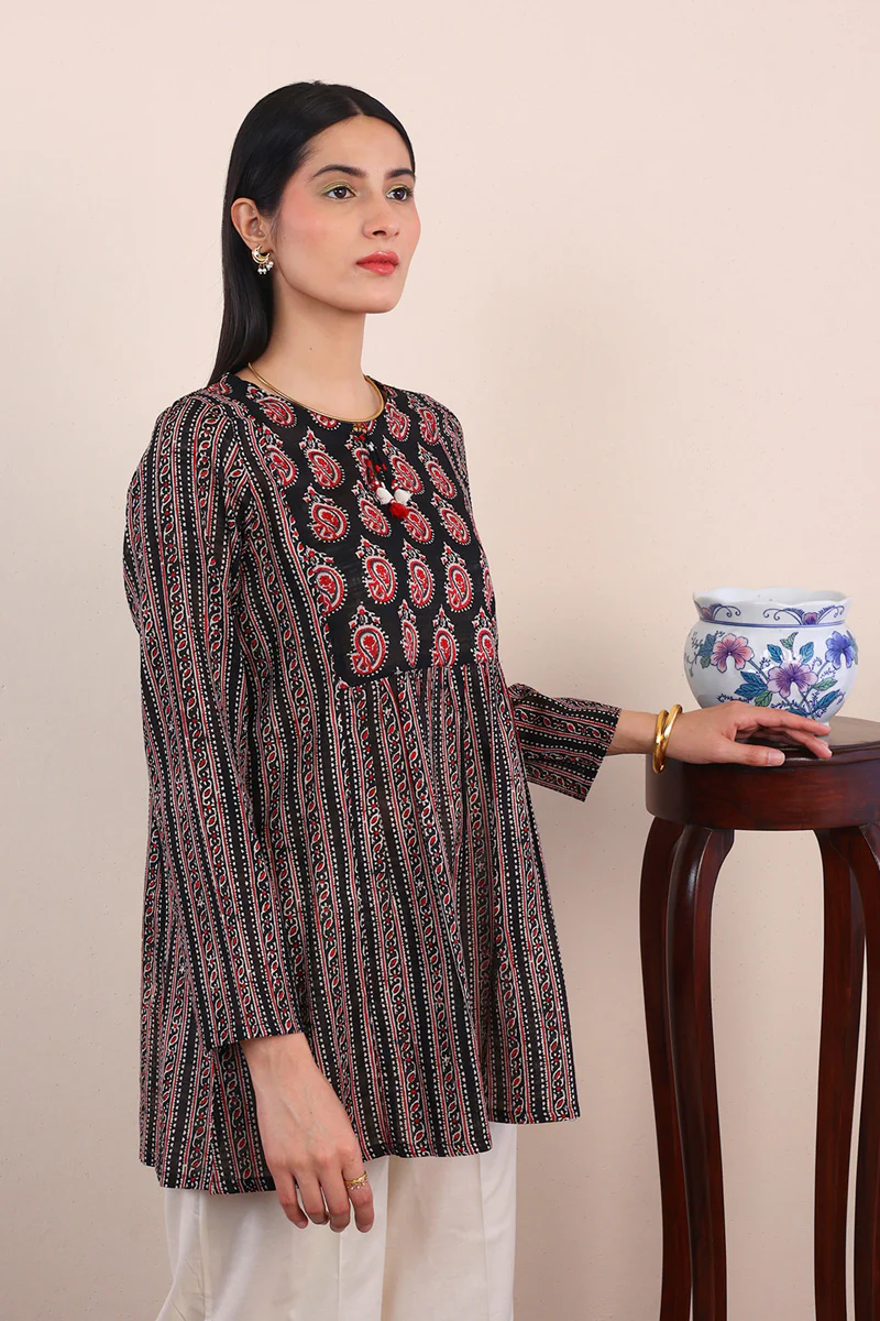 Ajrak Block Top - Image 3