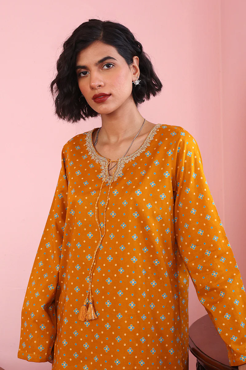 Char Gol Gul Polki 2 Piece - Image 4