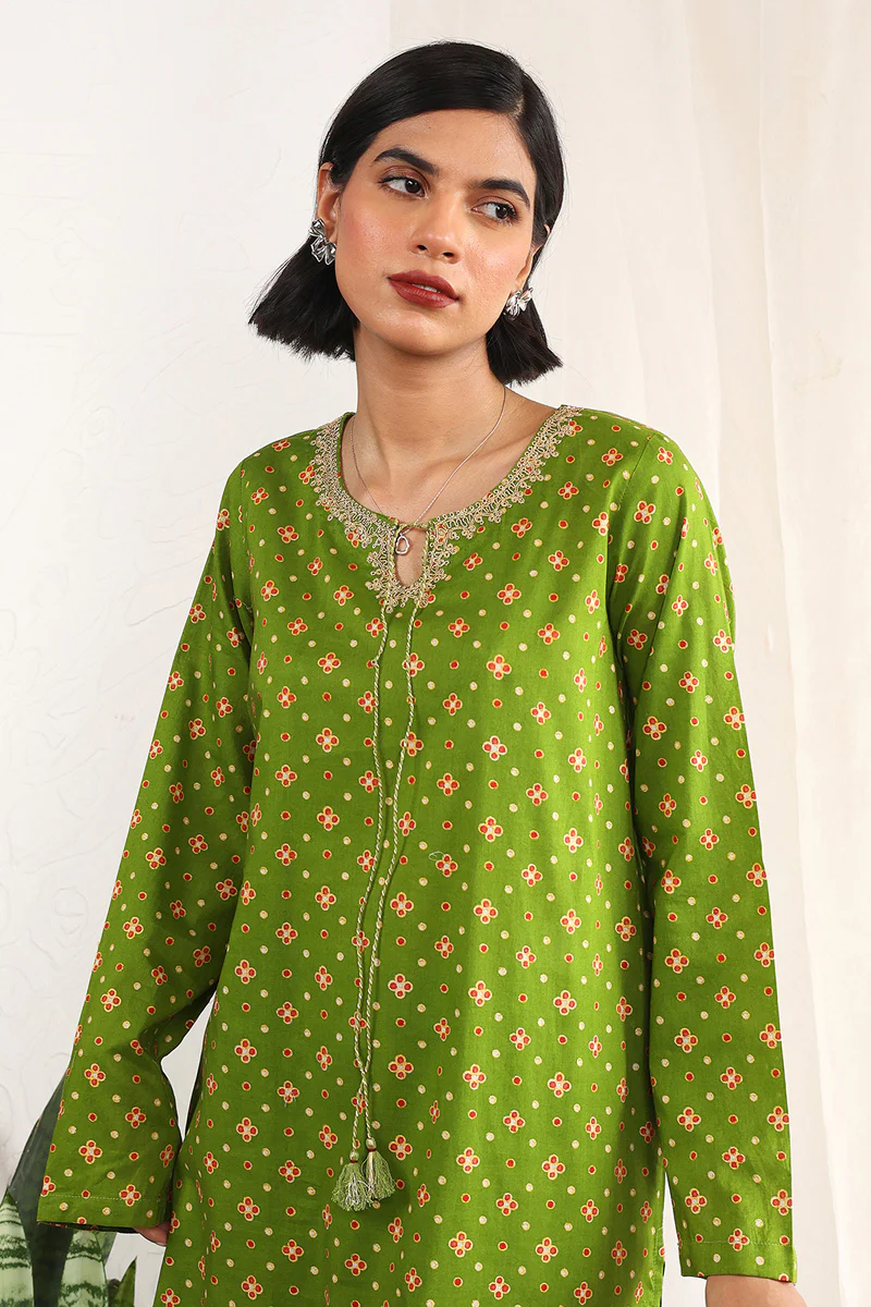 Char Gol Gul Polki 2 Piece - Image 7