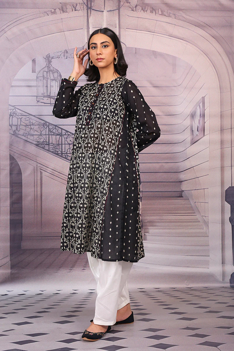 Dhakai A-line Shirt - Image 3