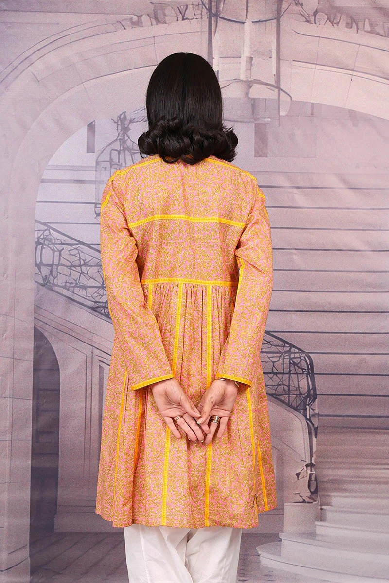 Carnation Flared Kurta - Image 8