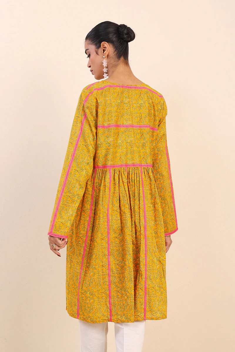 Carnation Flared Kurta - Image 4
