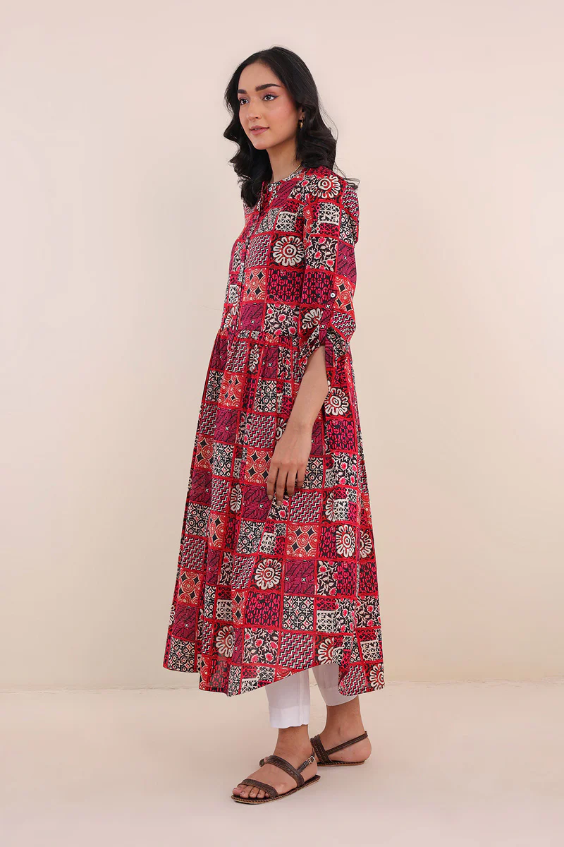 African Batik Dress - Image 3