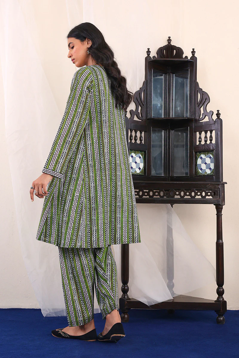Barfi Printed Suit - Image 4