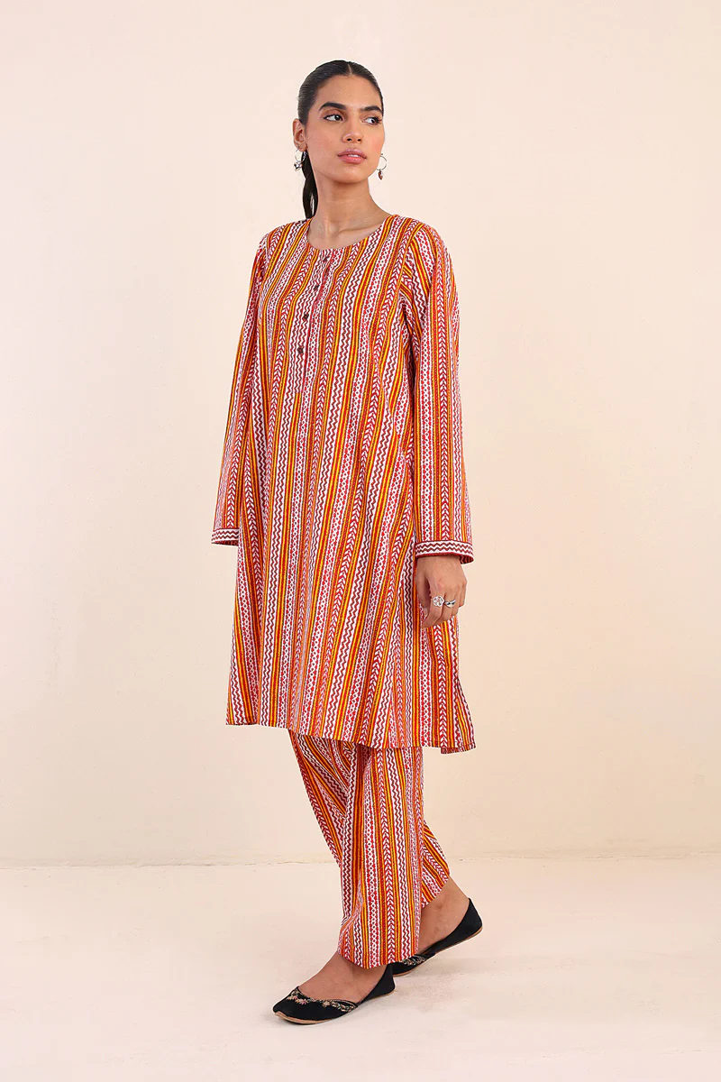 Barfi Printed Suit - Image 3