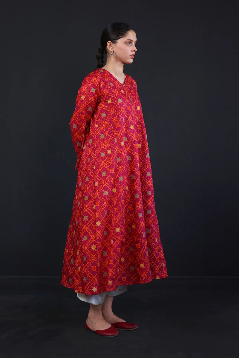 Phulkari Kurta
