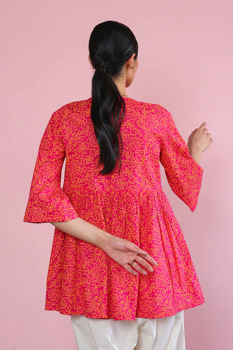 Sherbet Peplum Top - Image 13