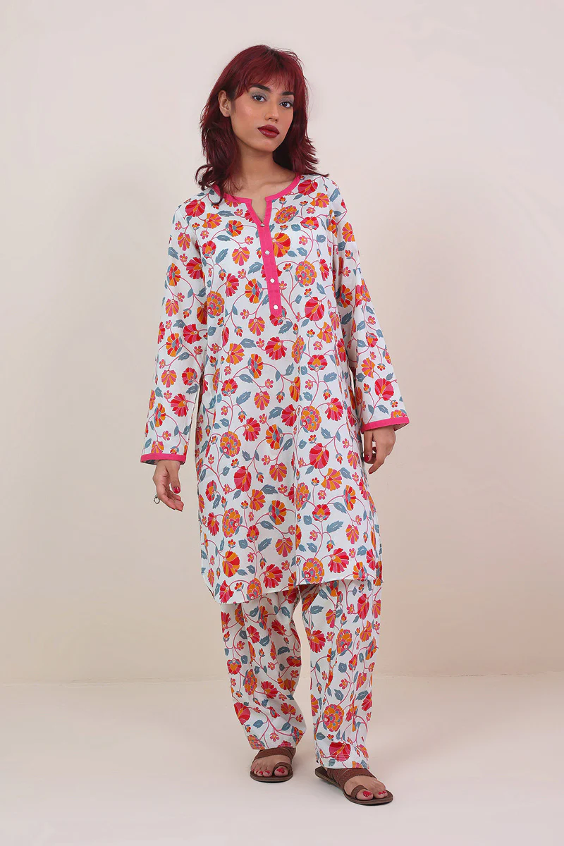 Paithani Printed Suit - Image 13