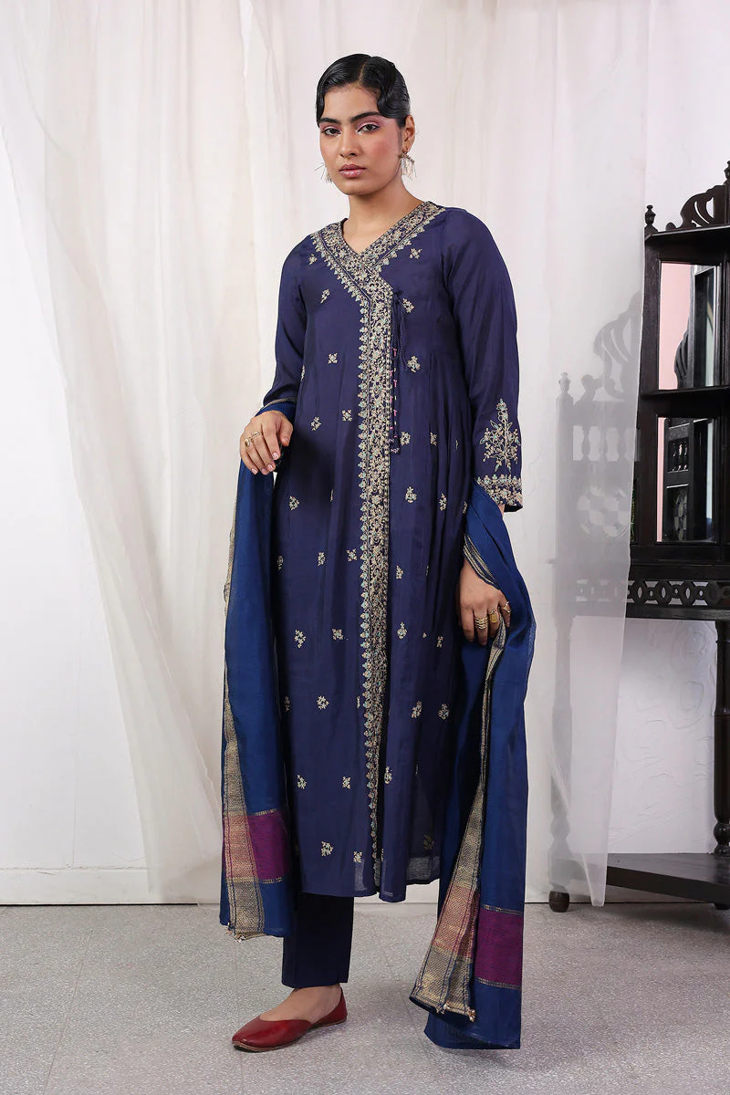 Shehzaadi Embroidered Suit - Image 9