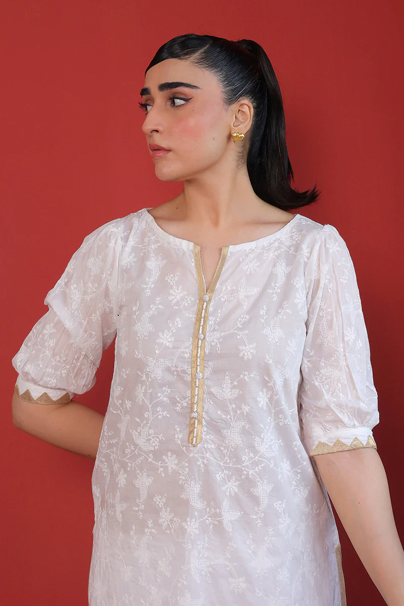 Embroidered Kausar Shirt - Image 6