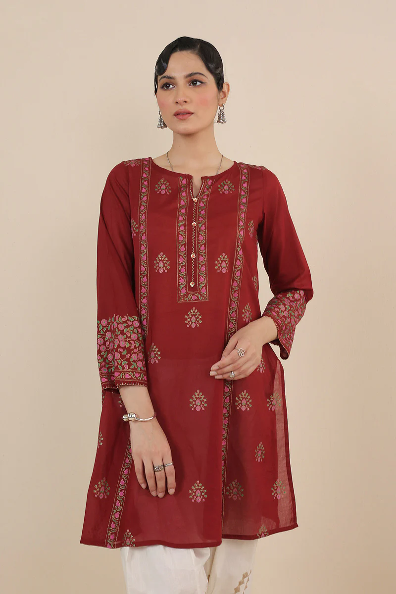 Chaap Block Printed Kurta - Image 2