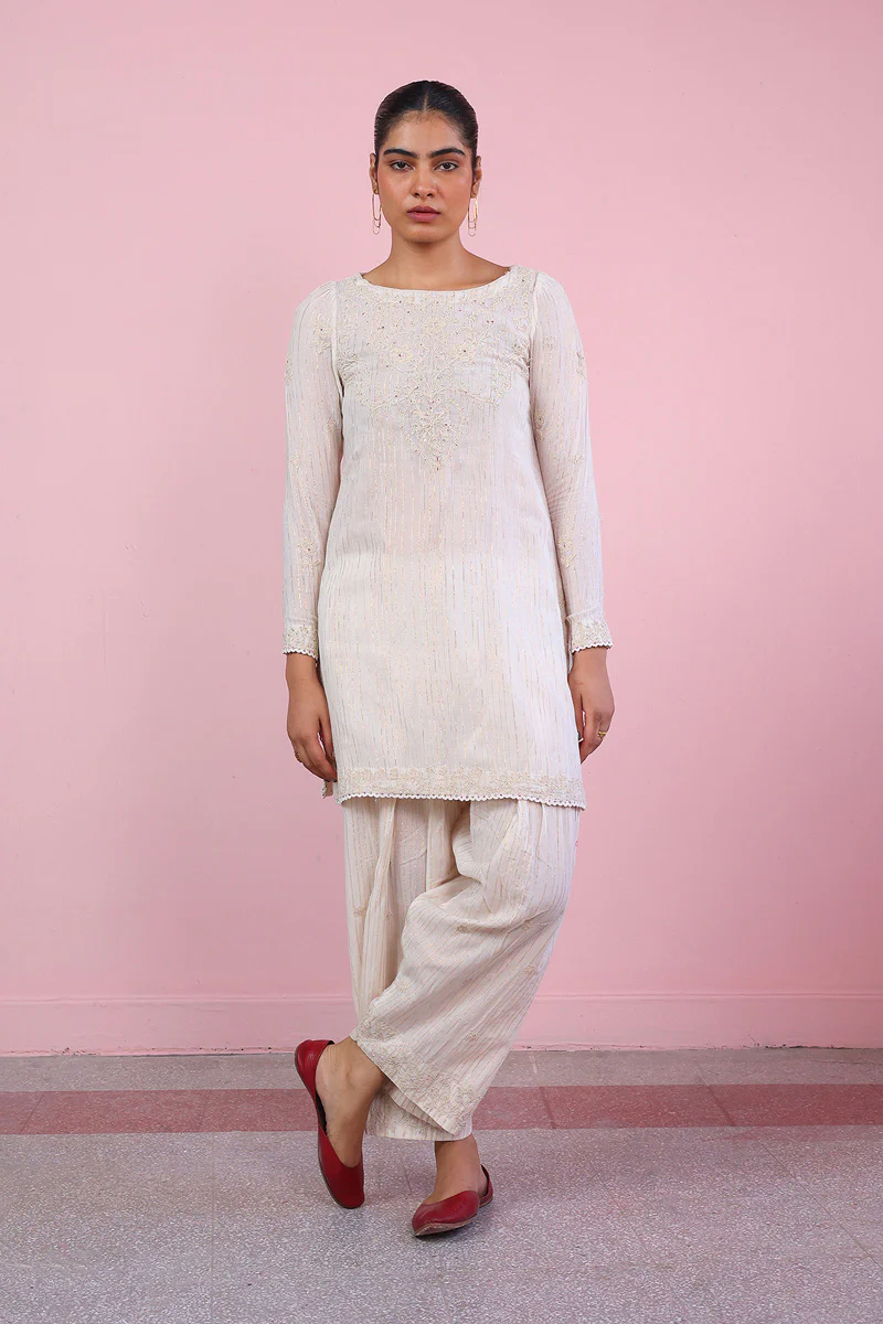 Jahanaara Embroidered Set