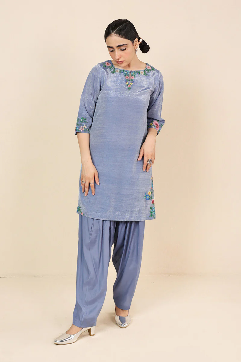 Art Deco Chinese Kurti 2 Piece - Image 3