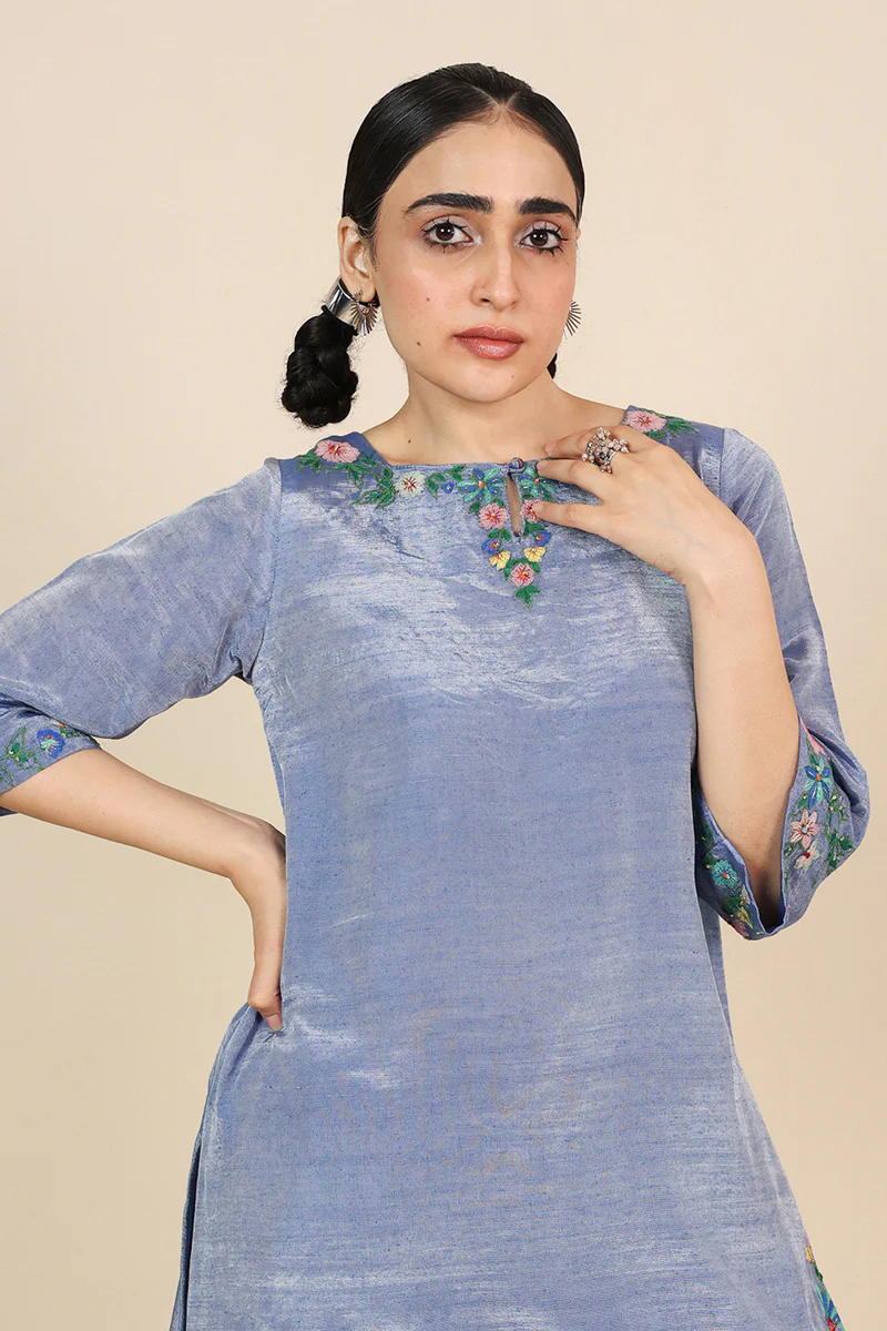 Art Deco Chinese Kurti 2 Piece - Image 5