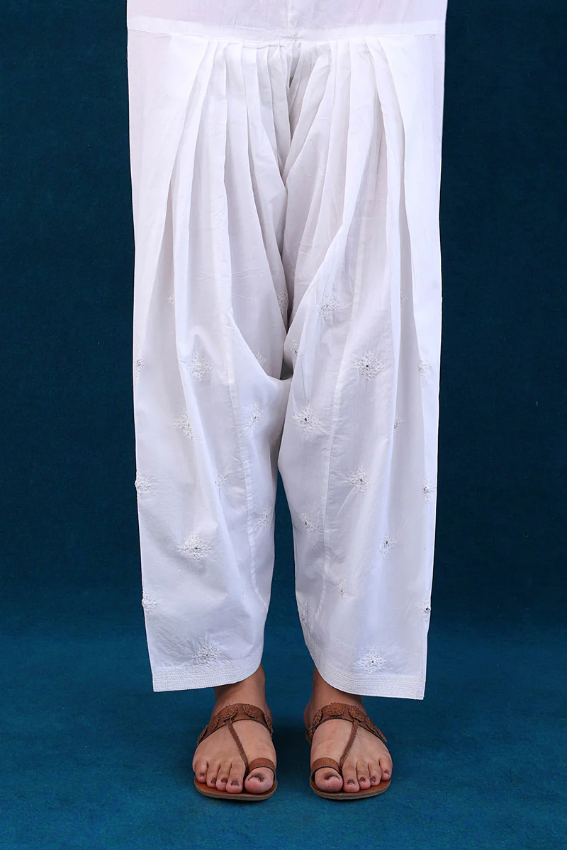NKR Embroidered Shalwar