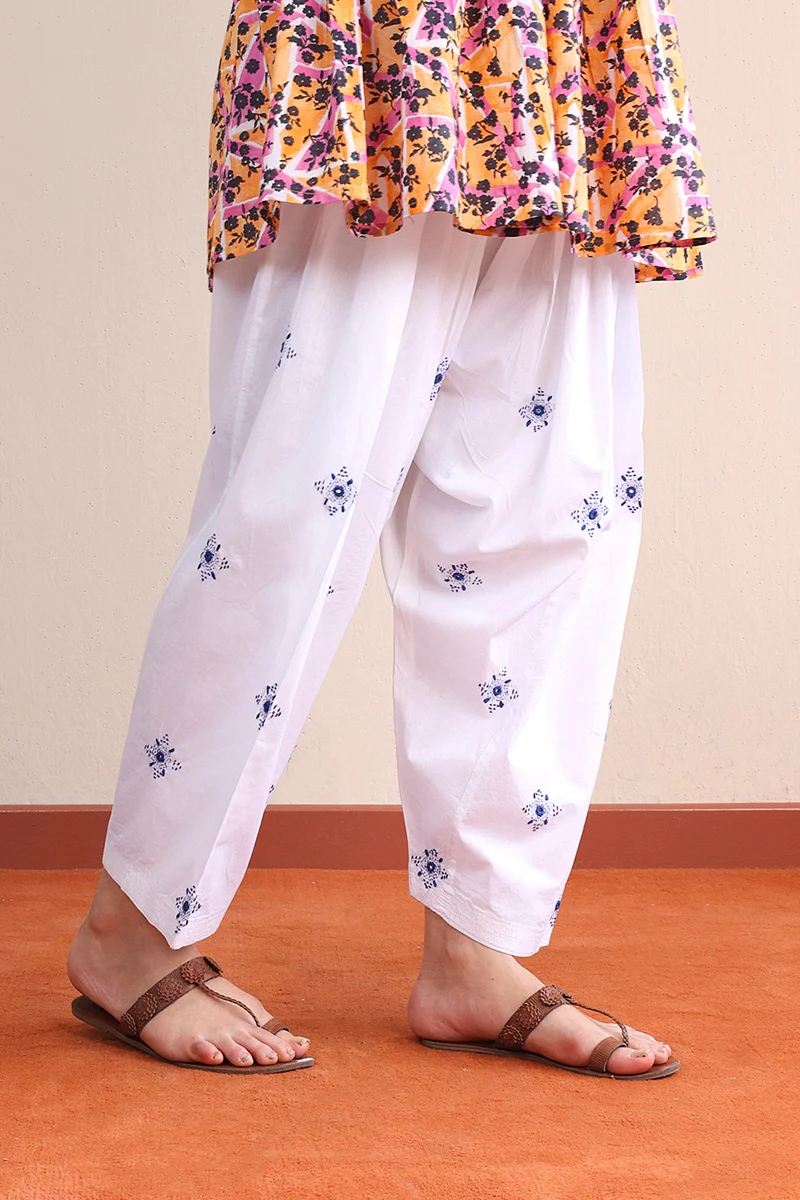 NKR Hand embroidered Shalwar - Image 3