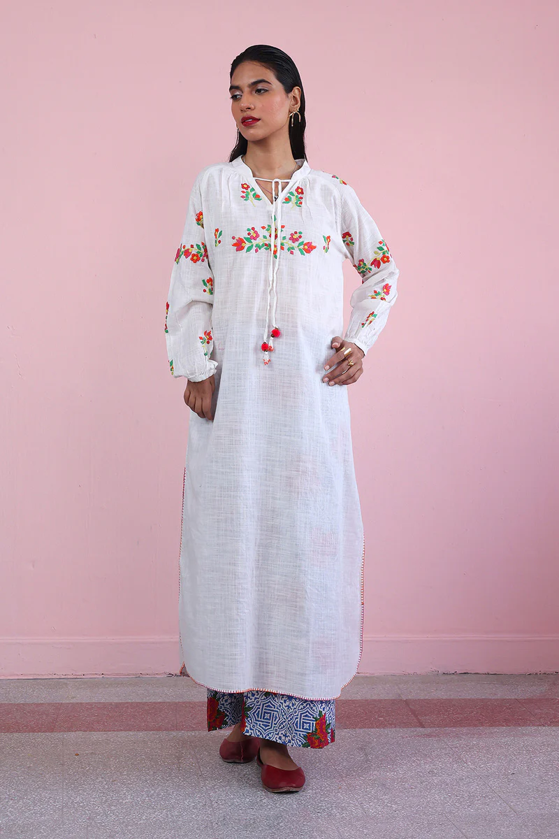 Bohemia Patti Work Tunic - Image 7