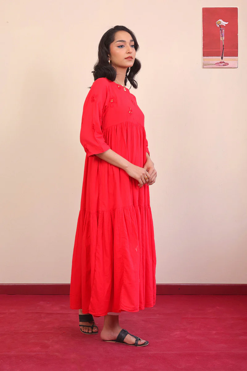 Baagh Tiered Dress - Image 4