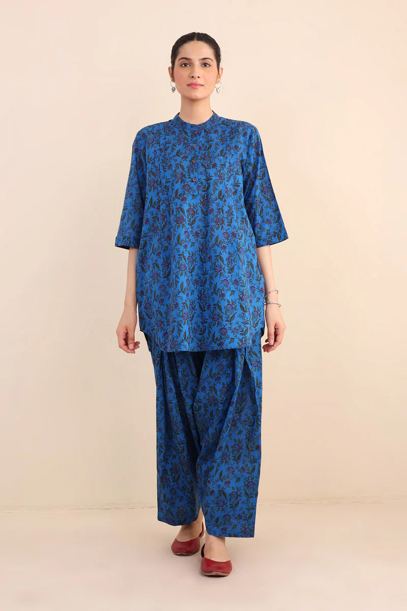 Enchanting Blooms Printed Suit - Image 2