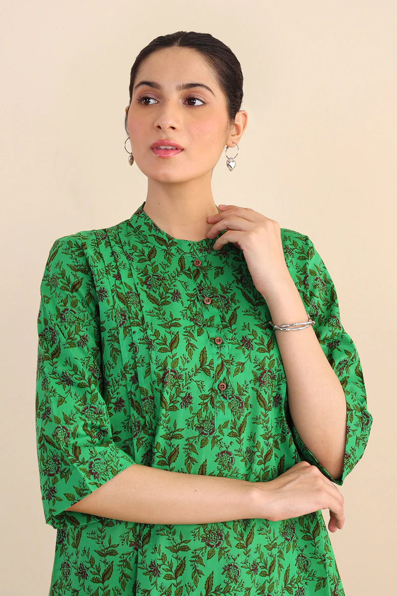 Enchanting Blooms Printed Suit - Image 6