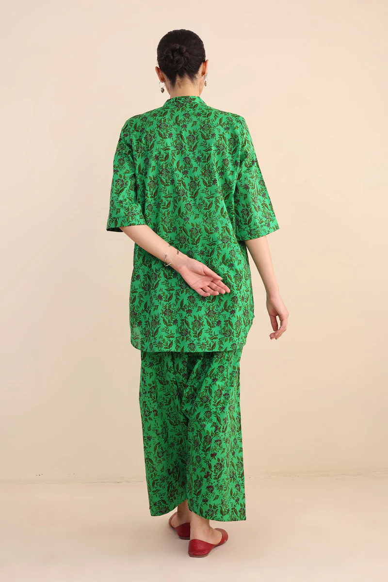 Enchanting Blooms Printed Suit - Image 7