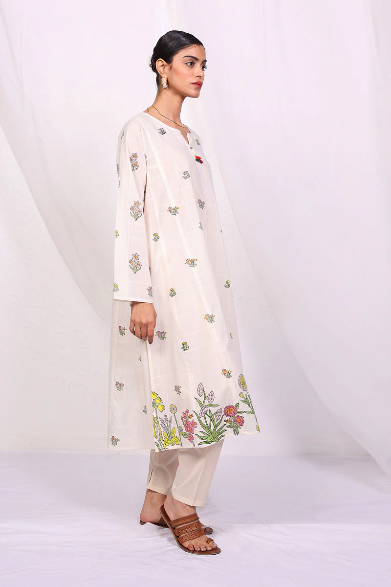 Tropic Splendour A-line Kurta - Image 3