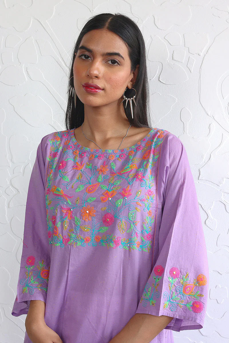 Sundara Embroidered Kurta - Image 5