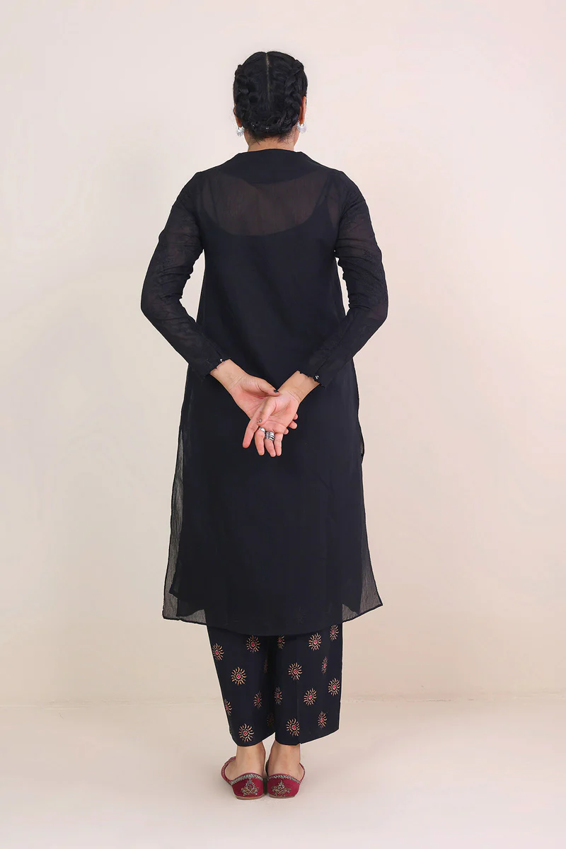 Fleur Amour Jaal Embroidered Shirt - Image 8