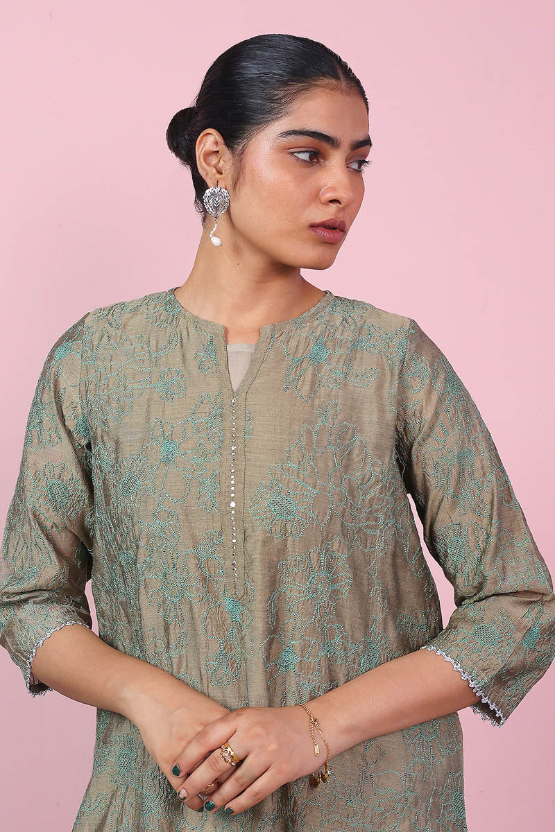 Fleur Amour Embroidered Shirt - Image 8