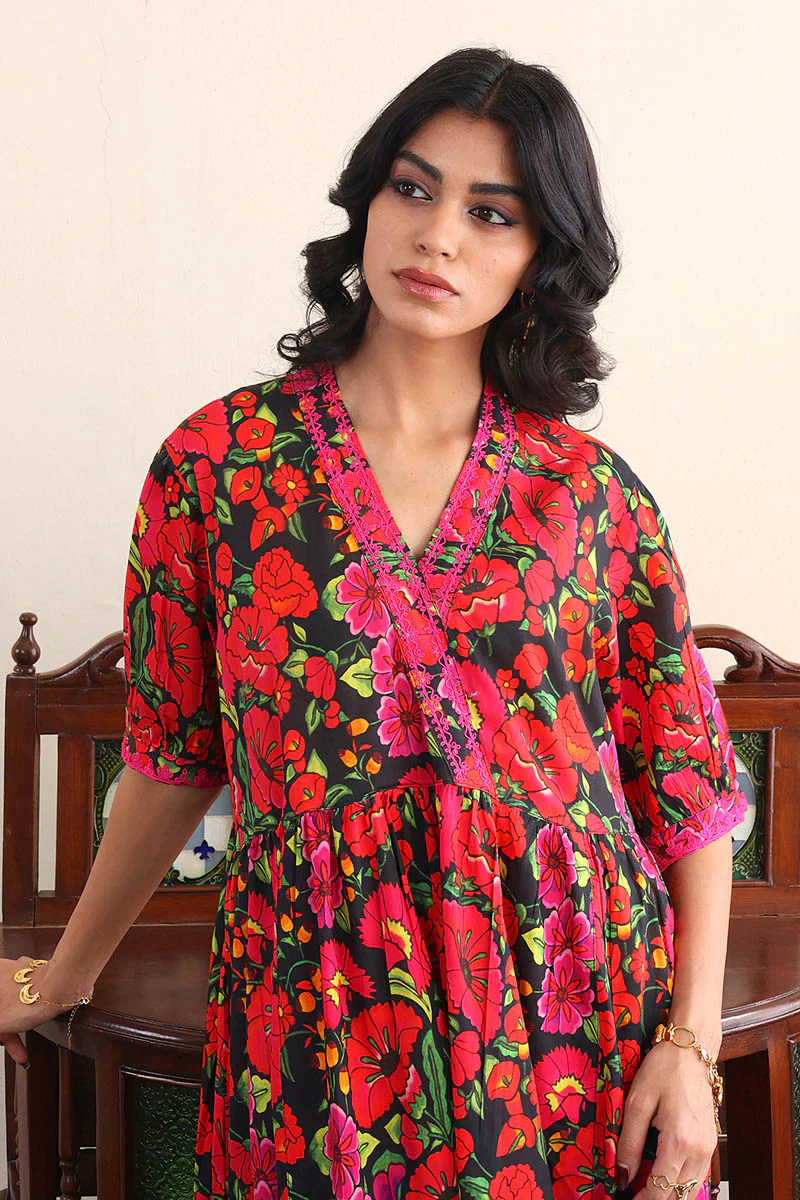 Kitsch Tales Flared Dress - Image 2
